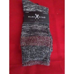 1 Pair Large Marc Ecko Cut & Sew Cotton Crew Socks 6-12